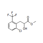 3-[2-氯-6-(三氟甲基)苯基]-2-羟基丙酸甲酯