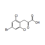 3-(4-溴-2,6-二氯苯基)-2-氧代丙酸