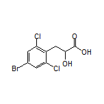 3-(4-溴-2,6-二氯苯基)-2-羟基丙酸