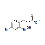 3-(2,4-二溴苯基)-2-羟基丙酸甲酯