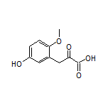 3-(5-羟基-2-甲氧基苯基)-2-氧代丙酸