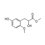 3-(5-羟基-2-甲氧基苯基)-2-羟基丙酸甲酯