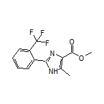 5-甲基-2-[2-(三氟甲基)苯基]-1H-咪唑-4-甲酸甲酯