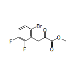 3-(6-溴-2,3-二氟苯基)-2-氧代丙酸甲酯