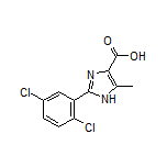 2-(2,5-二氯苯基)-5-甲基-1H-咪唑-4-甲酸