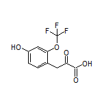 3-[4-羟基-2-(三氟甲氧基)苯基]-2-氧代丙酸