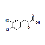 3-(4-氯-3-羟基苯基)-2-氧代丙酸
