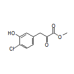 3-(4-氯-3-羟基苯基)-2-氧代丙酸甲酯
