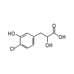 3-(4-氯-3-羟基苯基)-2-羟基丙酸