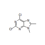 2,6-二氯-8,9-二甲基-9H-嘌呤