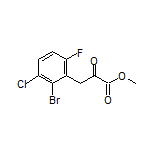 3-(2-溴-3-氯-6-氟苯基)-2-氧代丙酸甲酯