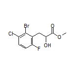 3-(2-溴-3-氯-6-氟苯基)-2-羟基丙酸甲酯