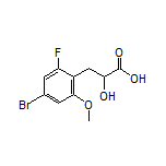 3-(4-溴-2-氟-6-甲氧基苯基)-2-羟基丙酸