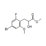 3-(4-溴-2-氟-6-甲氧基苯基)-2-羟基丙酸甲酯