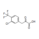 3-[3-氯-4-(三氟甲基)苯基]-2-氧代丙酸