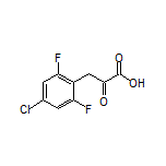 3-(4-氯-2,6-二氟苯基)-2-氧代丙酸