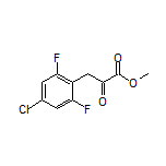 3-(4-氯-2,6-二氟苯基)-2-氧代丙酸甲酯