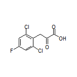 3-(2,6-二氯-4-氟苯基)-2-氧代丙酸