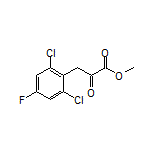 3-(2,6-二氯-4-氟苯基)-2-氧代丙酸甲酯
