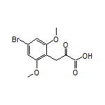 3-(4-溴-2,6-二甲氧基苯基)-2-氧代丙酸