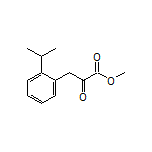 3-(2-异丙基苯基)-2-氧代丙酸甲酯
