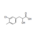3-(3-氯-4-甲基苯基)-2-羟基丙酸