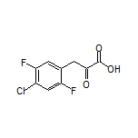 3-(4-氯-2,5-二氟苯基)-2-氧代丙酸