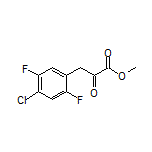 3-(4-氯-2,5-二氟苯基)-2-氧代丙酸甲酯