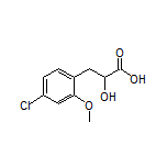 3-(4-氯-2-甲氧基苯基)-2-羟基丙酸