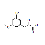3-(3-溴-5-甲氧基苯基)-2-氧代丙酸甲酯