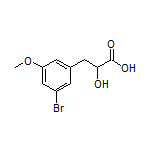 3-(3-溴-5-甲氧基苯基)-2-羟基丙酸