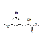 3-(3-溴-5-甲氧基苯基)-2-羟基丙酸甲酯