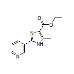 5-甲基-2-(3-吡啶基)-1H-咪唑-4-甲酸乙酯