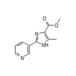 5-甲基-2-(3-吡啶基)-1H-咪唑-4-甲酸甲酯
