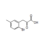 3-(2-溴-5-甲基苯基)-2-氧代丙酸