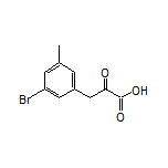 3-(3-溴-5-甲基苯基)-2-氧代丙酸
