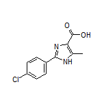 2-(4-氯苯基)-5-甲基-1H-咪唑-4-甲酸