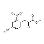3-(4-氰基-2-硝基苯基)-2-氧代丙酸甲酯