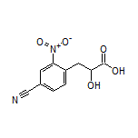3-(4-氰基-2-硝基苯基)-2-羟基丙酸