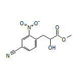 3-(4-氰基-2-硝基苯基)-2-羟基丙酸甲酯