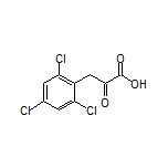 2-氧代-3-(2,4,6-三氯苯基)丙酸
