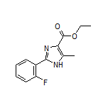 2-(2-氟苯基)-5-甲基-1H-咪唑-4-甲酸乙酯