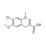 3-(4-氯-2,5-二甲氧基苯基)-2-氧代丙酸