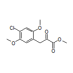 3-(4-氯-2,5-二甲氧基苯基)-2-氧代丙酸甲酯