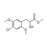 3-(4-氯-2,5-二甲氧基苯基)-2-羟基丙酸甲酯