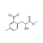 3-(4-甲基-2-硝基苯基)-2-羟基丙酸甲酯