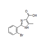 2-(2-溴苯基)-5-甲基-1H-咪唑-4-甲酸