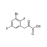 3-(3-溴-2,5-二氟苯基)-2-氧代丙酸