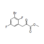 3-(3-溴-2,5-二氟苯基)-2-氧代丙酸甲酯