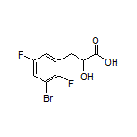 3-(3-溴-2,5-二氟苯基)-2-羟基丙酸